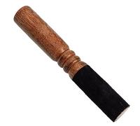 Garneck Mazzolo in Legno Per Ciotola Tibetana c Grande 18 Cm, Bastone Per Meditazione Impugnatura Semplice, Accessorio Per Suono Rilassante e Regalo Per Praticanti Buddisti