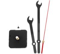 Garneck Meccanismo Orologio da Parete Fai da Te Silenzioso, Asta Lunga | Precisione Elevata, per Riparazione Domestica e Progetti Creativi, Lancette, Rondelle, Chiave e Dado