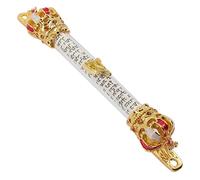 Garneck Mezuzah Religiosa Ebraica Unica da Porta Lavorazione Artigianale Delicata Mezuzah da Porta per La Casa in Caso di Perdita della Madre