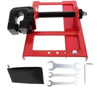 Garneck Mini Guida al Taglio Legname Verticale per Motosega Rack per Taglio Legno Mini Acciaio Speciale Rosso Portatile per Falegnami e Proprietari di Casa
