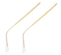 Garneck of Metal Eyeglass Arms Replacement Facili Da Installare Confortevoli e Resistenti Montature Occhiali Trasparenti Con Finitura