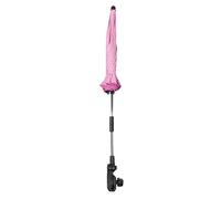 Garneck Ombrello Parasole per Passeggino Bambina Rosa Facile da Installare e Utilizzare per Uso Esterno nella Stagione Calda