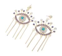 Garneck Orecchini Donna Lunghi con Nappe in e Design Esagerato e da Orecchio Eleganti per Bambina e Accessorio Versatile