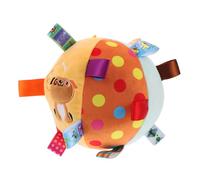 Garneck Palla Educativa Da Afferrare Per Ragazzo Ragazza Ragazzo Ragazza Con Campanellino Morbida Peluche Colorata Con Etichette Sensoriali Per Sviluppo Presa e Gioco Al Chiuso Nel Lettino