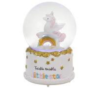 Garneck Palline da Neve con Unicorno - di decorative - Il globo di neve Unicorno Fantasy Fairytale può essere utilizzato come di compleanno per bambini