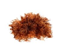 Garneck Parrucca Corta Riccia Per Donna Afro Riccioli Realistici Capelli Finti Elasticizzati Adatta Feste Maschera Teatro Styling Quotidiano Leggero