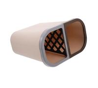 Garneck Pattumiera Scomparto per Differenziata Umido e Secco Contenitore per Rifiuti Bidone Cucina Compatto e e Ufficio Colore Marrone