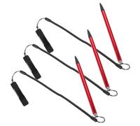 Garneck Penna Stilo Touch Screen Capacitiva 3 Pezzi con Base e Corda a Molla Penna Touch per Tablet e Smartphone Scrittura Precisa con Tecnologia Anti-Mistouch per Disegno e Appunti