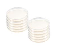 Garneck Piastre di Petri da Laboratorio 10 Pezzi, Piastre di Agar Pre-riempite 9 Cm per Esperimenti Scientifici e Microbiologia, Forniture per Esperimenti Didattici Stem, Compatte