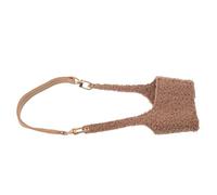 Garneck Portabicchieri Isolante in Pelliccia Staccabile con Manico Copribicchieri Riutilizzabile con Cinturino da Polso per Bevande Fredde e Calde Custodia Portatile per Tazze da