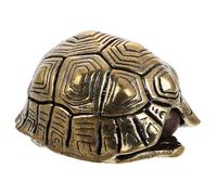 Garneck Portachiavi Forma Di Guscio Di Testuggine in Metallo Ciondolo Portachiavi Vintage Pendente Tema Testuggine Decorazione Da Appendere Accessorio Per Borsa e Zaino