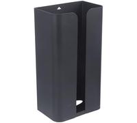 Garneck Portafazzoletti a Calamita da Cucina in Acciaio Carbonio Nero Coperchio Porta Fazzoletti Compatto per Frigorifero e Soggiorno Contenitore Multifunzione per Asciugamani di Carta