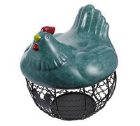 Garneck Portafrutta in Ferro Battuto Cestino Da Cucina Decorativo Design Rustico Utensile Da Cucina Essenziale