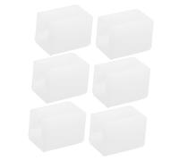 Garneck Protezione Angolare in Silicone per Mobili 6 Unitá, Para Spigoli Trasparenti, Resistente All'olio, Facile da Pulire, per Divani e Comodini