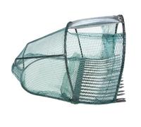 Garneck Raccoglitore per Bacche Manico in Acciaio e Rete, Strumento la Raccolta Efficiente di Frutti nel Frutteto, Utensile da Giardino Salva Lavoro