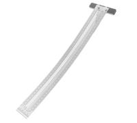 Garneck Righello Angolare per Misurazioni Acciaio Inossidabile Strumento Versatile per Marcatura e Posizionamento Utile per Falegnami Architetti e Costruttori