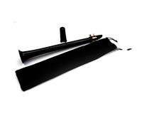 Garneck Sassofono a 8 fori sassofono portatile per principianti sassofono acuto segnale Piccolo sax a 8 fori sassofoni buchi buco pocket saxophone mini sax piccolo sassofono Black