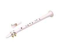 Garneck sassofono tascabile strumento musicale pocket saxophone saxofono mini saxophone sassofono contralto sax tascabile mini sassofono portatile misurare piccolo sassofono bianca