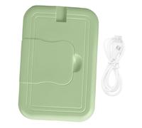Garneck Scalda Salviette Umidificate Portatile in Abs Design a Temperatura Costante per Salviette Bagnate e Pannolini, per Uso Interno Contenitore Verde