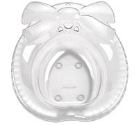 Garneck Sedile Bagno Sitz Bath in Plastica Trasparente Stabile Antiscivolo per Sedile Wc Vasca da Bagno Profonda Post-Partum e Intima Femminile