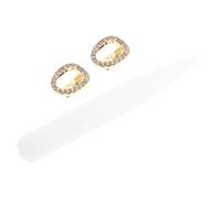 Garneck Set 1 Grill Denti Hip Hop in Rame Placcato Oro, Accessorio Unico per Denti, Comfort e vestibilità Stretta, Adatto per Party e Uso Quotidiano