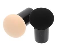 Garneck Set 2 Piumini per Cosmetici Morbidi e Resistenti Pad per Trucco Piccolo Comodo Accessori per Trucco Donna e Ragazza per Applicazione e Regalo