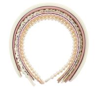 Garneck Set 6 Fasce per Chioma da Donna Flessibile Fasce Larghe Leggere per Spa e Lavaggio Viso Accessori Eleganti per Feste Viaggi e Uso Quotidiano