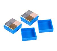 Garneck Set 8 in Metallo (alluminio Rame Ferro) Per Esperimenti Calore e Densità Forniture Educative Per Indagini Scientifiche Da 2 Cm Materiali Vari Per Studi Gravità Specifica