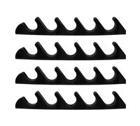 Garneck Set di 4 fibbie di supporto per chaise longue - Connettore inclinabile regolabile a 5 posizioni - Regolatore di mobili da patio per campeggio, spiaggia e relax nel cortile
