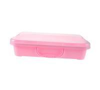 Garneck Set di di sabbia spaziale contenitore sensoriale portatile Giochi di sabbia per vassoio di miscelazione della vernice vassoio di sabbia per la classe plastica rosa