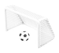 Garneck Set di porte da calcio in miniatura con palla da calcio per accessori per casa delle bambole Attrezzatura da calcio per fai da te Micro Paesaggio Fata Garden Desktop Decorazioni