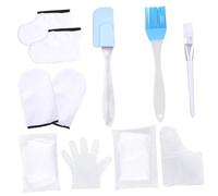 Garneck Set per Trattamento Mani e Piedi Guanti Idratanti in Paraffina, Accessorio per Cura della Pelle, Copri Piedi per Spa, Effetto Esfoliante e Idratante per Uso Colore Colore Casuale