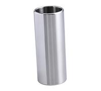 Garneck Slide Per Chitarra in Vetro e Acciaio Inox Set 2 Pezzi Da 60 Mm Collo Bottiglia Medio Per Chitarra Elettrica e Acustica Per Musicisti Professionisti