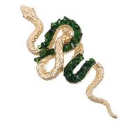 Garneck Spilla Forma Di Serpente Decorativa Spilla in Metallo Per Uomo Ornamento Da Bavero Alla Moda Adatto a Vari Abiti e Occasioni