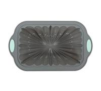 Garneck Stampo per Plumcake in Silicone Bicolore, Antiaderente e Riutilizzabile, Teglia Rettangolare per Pane e Torta per Casa e Pasticceria