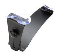 Garneck Supporto per Chitarra Elettrica e Mandolino Regolabile con Ventosa Nera in Lega e Eva per Accessori Musicali e Poggiapiedi Pratico e Stabile