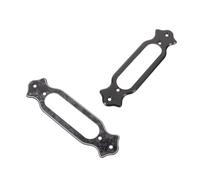 Garneck Supporto per Pickup Single Coil Chitarra Elettrica 2 Pezzi in Plastico Nero Riduzione Rumore e Installazione Facile per Studio e Palco