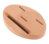 Garneck Supporto per Ruota Accordi in Legno Beige Base Stabile per Strumenti Musicali, per Chitarra e Teoria Musicale, Design Resistente e Funzionale