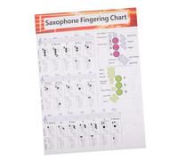 Garneck Tabella Degli Accordi Per Sassofono Poster Su Carta Patinata Guida Per Principianti Esercizi Musicali Risorsa Didattica Per Sassofonisti Principianti Ed Esperti