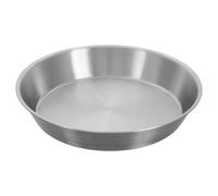 Garneck Teglia Pizza in Acciaio Resistente e Antiaderente Teglia Forno Media per Pizze Toast e Bacon Resistente Alte Temperature Superficie Opaca Antiscivolo Lavabile in Lavastoviglie