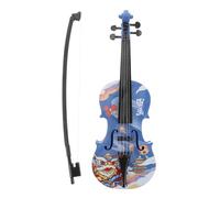 Garneck Violino Per Ragazza Strumento Musicale Educativo Portatile Blu Per Insegnamento Musicale e Sviluppo Delle Competenze Motorie