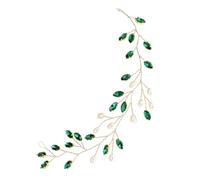 Garneck Vite Decorativa per Chioma da Sposa Perle e Strass Accessorio Elegante per Donne e Ragazze Tralcio Chioma Chic per Matrimoni Feste e Cerimonie Design Semplice e Comodo da