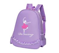 Garneck Zaino da Ballo per Ragazze Piccolo Leggero Tracolla Regolabile Borsa da Danza Classica e Latina per Bambini Uso Quotidiano Viaggio Feste Scuola