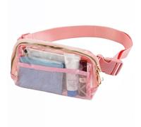 Garnen Borsa a Tracolla Trasparente Approvata per Stadio, Rosa