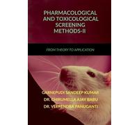 Garnepudi Sandeep Kumar Dr Pharmacological and Toxicological Screeni (Tascabile)