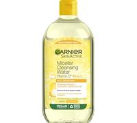 Garnier Acqua delicata micellare per il viso, acqua detergente delicata per rimuovere il trucco, per una carnagione brillante e sveglia, con vitamina C, SkinActive All-in-1, 1 x 700 ml