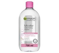 Garnier Acqua detergente micellare da 700 ml, detergente delicato per il viso e struccante, adatta a tutti i tipi di pelle, tra cui pelli sensibili, formula lenitiva, dermatologicamente testata