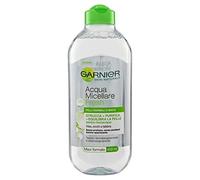 Garnier Acqua Micellare Fresh per Pelli Normali o Miste, 400 ml | Deterge Delicatamente il Viso, Formula Fresca per Pelli Normali o Miste, Detergente Delicato