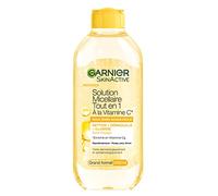 Garnier - Acqua Micellare Tutto in 1 - Arricchito con Vitamina C - Booster di luminosità - Per pelli opache in mancanza di lucentezza - Senza risciacquo - Formula ipoallergenica - 400 ml