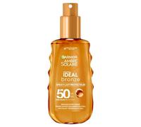 Garnier Ambra solare - Ideal Bronze - Spray latte protettivo - Altissima protezione FPS 50+ - Arricchita con vitamina E - non grasso - non appiccicoso - tutti i tipi di pelle - 150 ml
